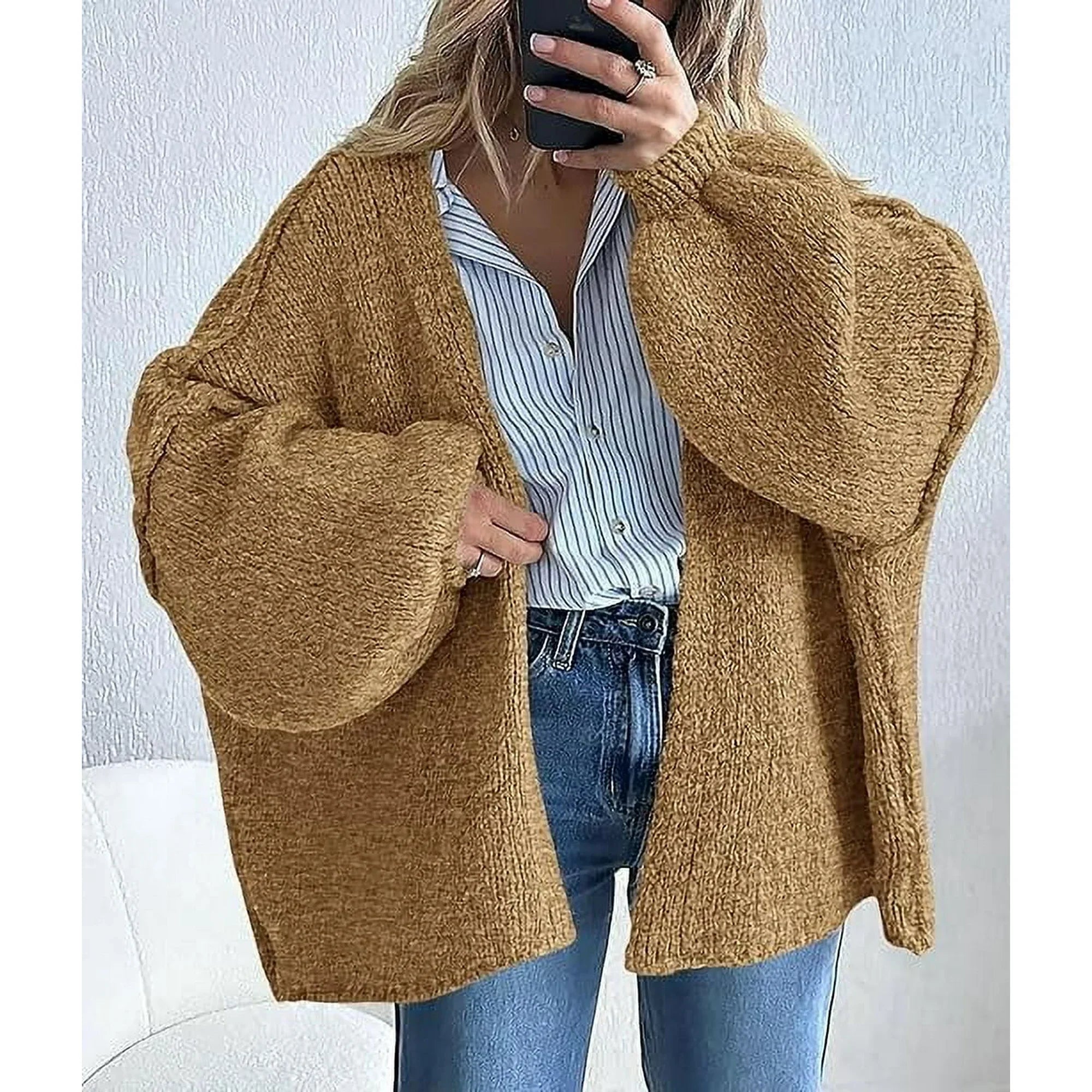 Oversized Fall Sweater – Cozy Knitwear With Relaxed Fit & Soft Fabric Blend
