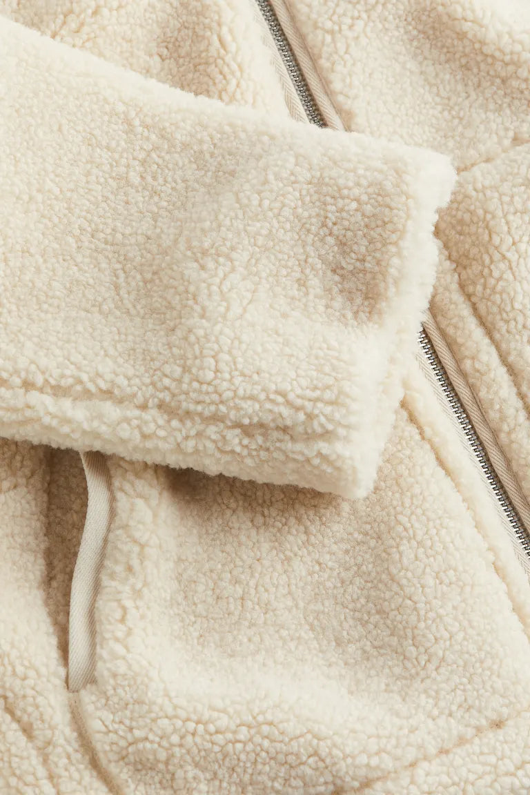Teddy Fleece Jacket – Soft Faux Fur Coat | Cozy Zipper Winter Outerwear