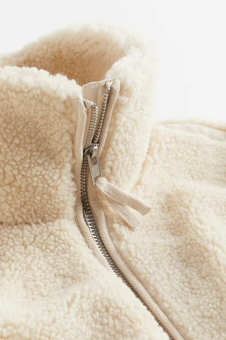 Teddy Fleece Jacket – Soft Faux Fur Coat | Cozy Zipper Winter Outerwear