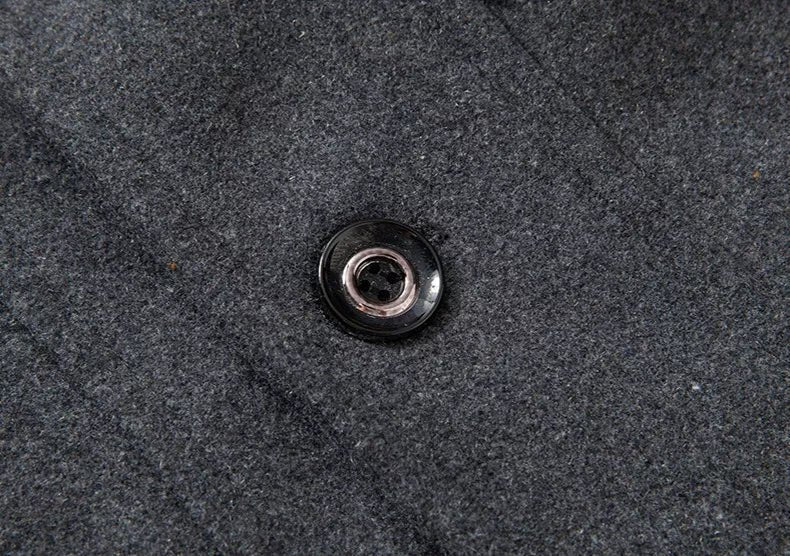 Men's Winter Coat – Stylish Peaky Blinders Wool Jacket With Multiple Pockets