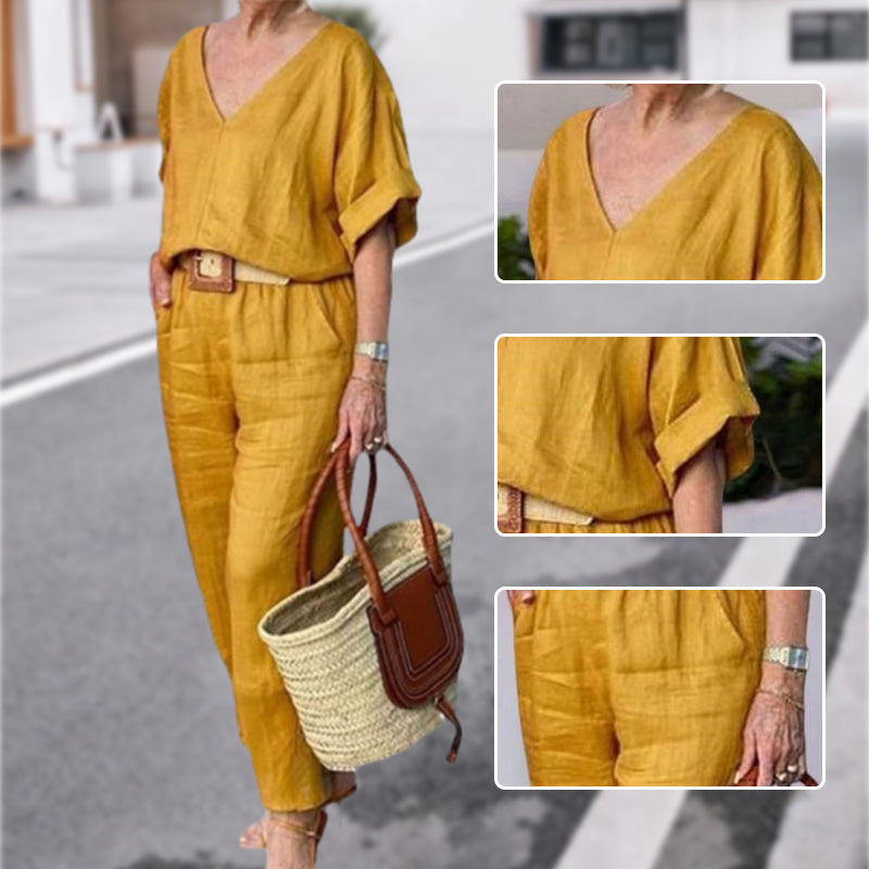 Pocket Lounge Set – Comfortable Two-Piece Loungewear With Functional Pockets