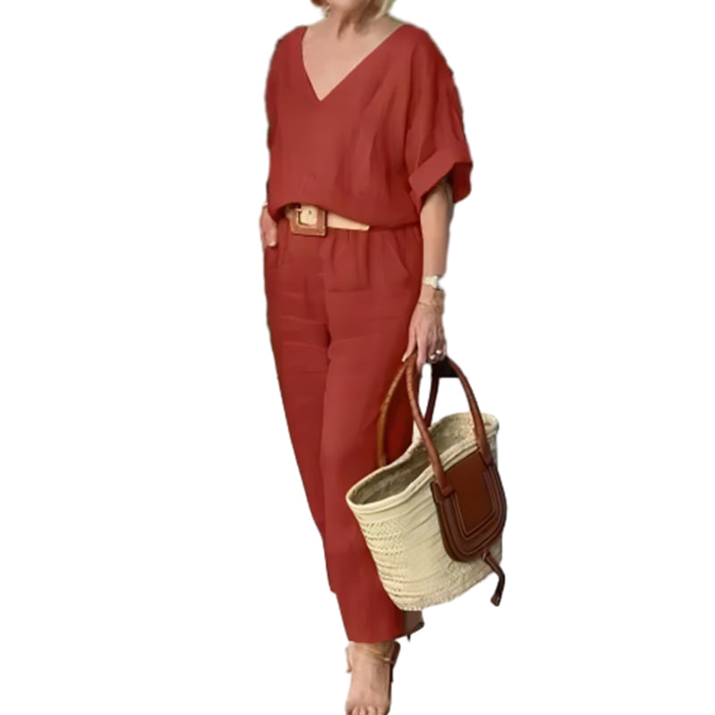 Pocket Lounge Set – Comfortable Two-Piece Loungewear With Functional Pockets