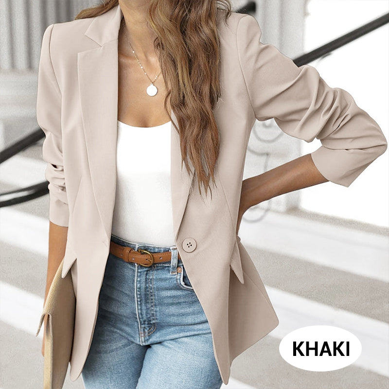Solid Elegance Jacket - Mariah™ Tailored Fit Women's Classic Outerwear